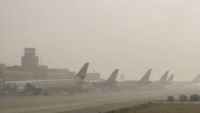 شدید دھند کے باعث علامہ اقبال انٹرنیشنل ائیرپورٹ پر فضائی آپریشن متاثر