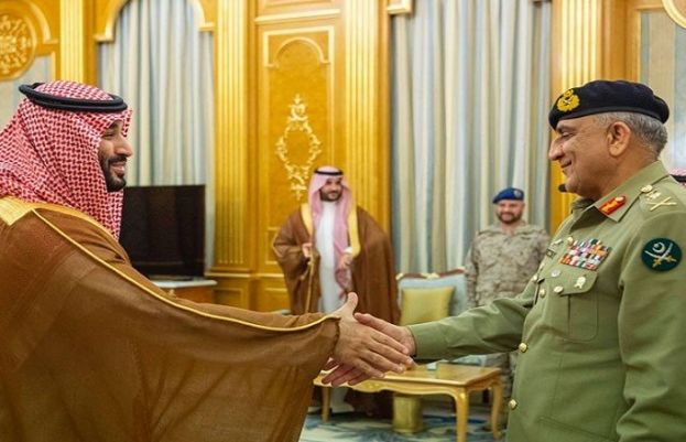 آرمی چیف کو سعودی عرب کے اعلیٰ ترین اعزاز شاہ عبد العزیز میڈل سے نواز دیا گیا