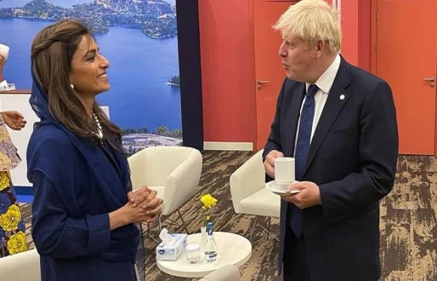 حنا ربانی کھر کی برطانوی وزیراعظم سے ملاقات، پاک برطانیہ تجارتی اور اقتصادی شراکت داری پر گفتگو