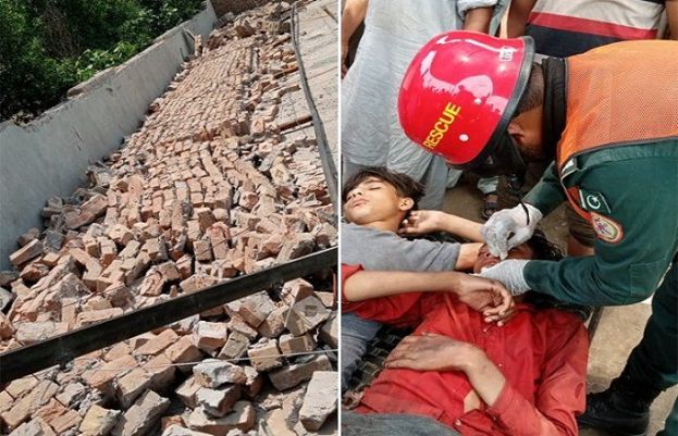 لاہور میں سوئمنگ پول کی دیوار گرنے سے تین بچے جاں بحق