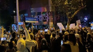 چین میں کورونا لاک ڈاؤن کے خلاف احتجاج، شی جن پنگ کے خلاف نعرے