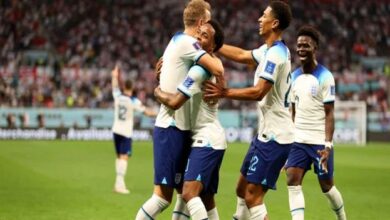 فیفا ورلڈکپ: انگلینڈ نے ایران کو 2 کے مقابلےمیں6 گول سے شکست دے دی