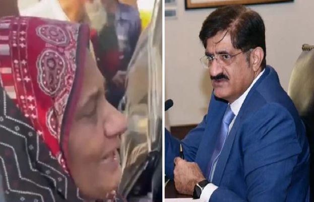 اسٹریٹ کرائم کا شکار معمر خاتون وزیراعلیٰ سندھ کے آگے روپڑی