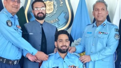 فاسٹ باؤلر حارث رؤف اسلام آباد پولیس کے اعزازی ڈی ایس پی بن گئے