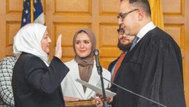 نادیہ کہف امریکا کی پہلی باحجاب مسلمان خاتون جج بن گئیں
