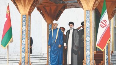 عمان کے سلطان ہیثم بن طارق السید 2 روزہ دورے پر ایران پہنچ گئے