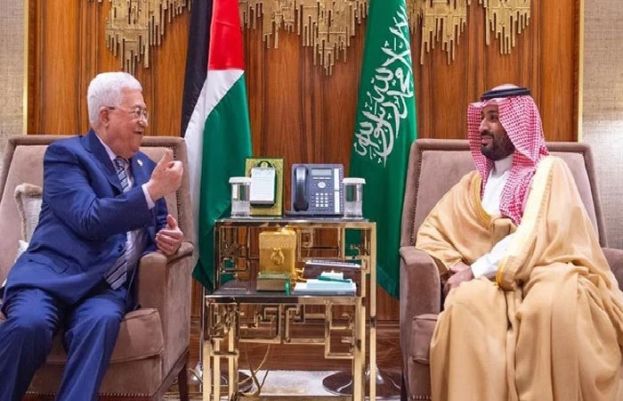 سعودی ولی عہد کا فلسطینی صدر محمود عباس کو ٹیلی فون، غزہ میں بڑھتی فوجی کشیدگی پر تبادلہ خیال