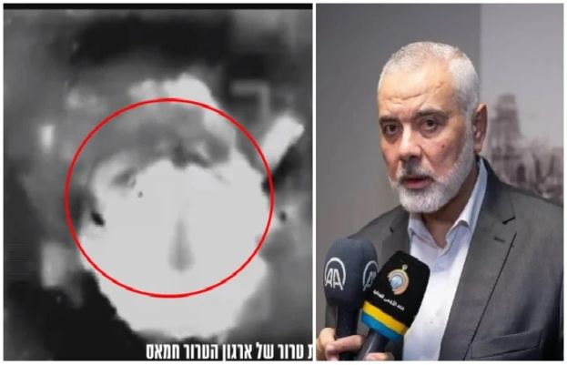 حماس کے سربراہ اسماعیل ہنیہ کے گھر پر اسرائیل کی بمباری، ویڈیو جاری