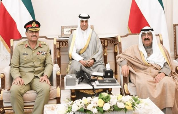 آرمی چیف جنرل عاصم منیر کی کویت کے ولی عہد سے ملاقات، باہمی دلچسپی کے امور پر تبادلہ خیال