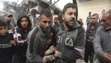 غزہ پر اسرائیلی جارحیت کا سلسلہ جاری، رفح، نصیرات اور خان یونس میں شدید بمباری