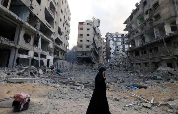 غزہ: نصیرات کیمپوں پر اسرائیلی طیاروں کے حملوں میں مزید 180 فلسطینی شہید