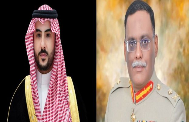 چیرمین جوائنٹ چیفس آف اسٹاف کمیٹی کی سعودی وزیر دفاع سے ملاقات