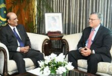 صدر آصف زرداری سے امریکی سفیر ڈونلڈ بلوم کی ملاقات