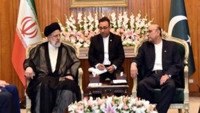 صدر مملکت آصف علی زرداری اور ایران کے صدر کی ملاقات، غزہ کیلئے بین الاقوامی کوششیں تیز کرنے پر زور