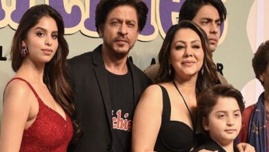 شاہ رخ خان اپنی بیٹی سہانا کیساتھ نئے انداز میں جلوہ گر