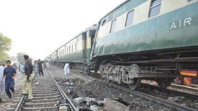خانیوال میں ٹرین حادثہ، 27 مسافر زخمی