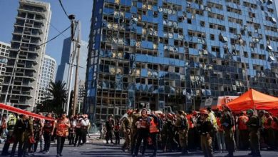 اسرائیلی دارالحکومت تل ابیب میں عمارتیں لرز گئیں،اسٹاک ایکسچینج کی عمارت تباہ
