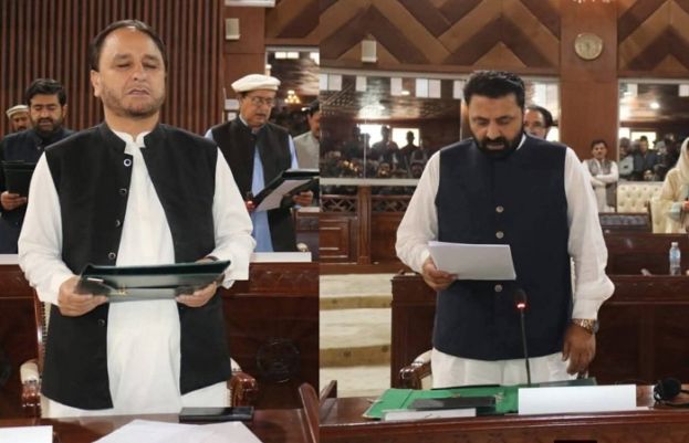 گلگت بلتستان اسمبلی کے 30 نو منتخب ارکان نے حلف اٹھالیا