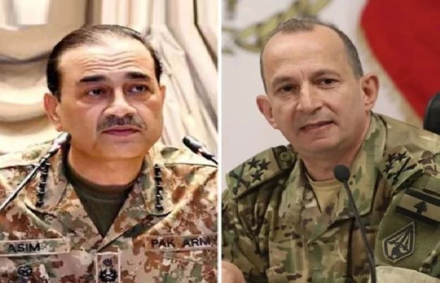 فیلڈ مارشل کی دعوت پر لبنانی آرمی چیف کا دورۂ پاکستان، جنگ بندی پر اہم پیش رفت متوقع