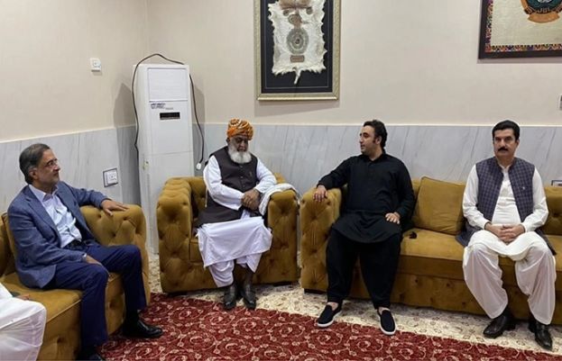 پیپلزپارٹی اور جے یو آئی کا آزاد جموں و کشمیر قانون ساز اسمبلی انتخابات کیلئے سیاسی اتحاد کا اعلان
