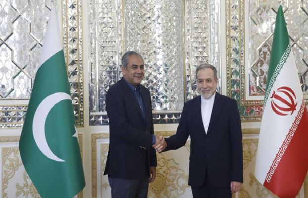 محسن نقوی کی ایرانی وزیر خارجہ سے ملاقات، دو طرفہ تعلقات پر تبادلہ خیال