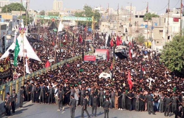لاہور اور کراچی سمیت مختلف شہروں میں یوم عاشور کے جلوس اختتام پذیر