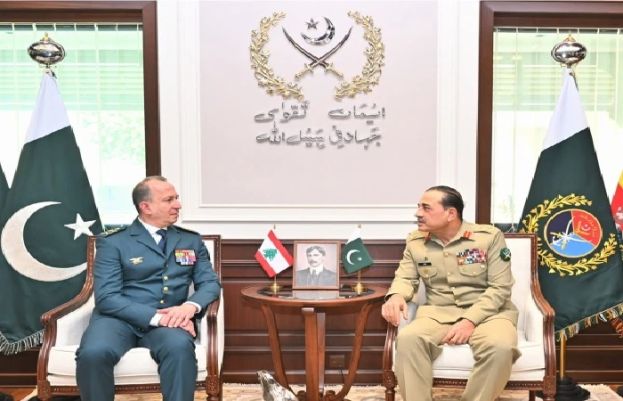 فیلڈ مارشل سے لبنانی فوجی سربراہ کی ملاقات؛ باہمی دلچسپی کے امور، خطے کی بدلتی ہوئی سیکیورٹی صورتحال پر تبادلہ خیال