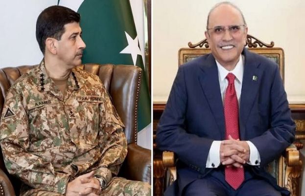 کمانڈرنیشنل اسٹریٹجک کمانڈجنرل سیدعامر رضاکونشان امتیاز(ملٹری) عطاکرنے کی منظوری