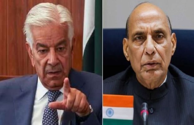 بھارت جنوبی ایشیا میں دہشتگردی کا سب سے بڑا سرپرست ہے، خواجہ آصف کا راجناتھ سنگھ کو کرارا جواب