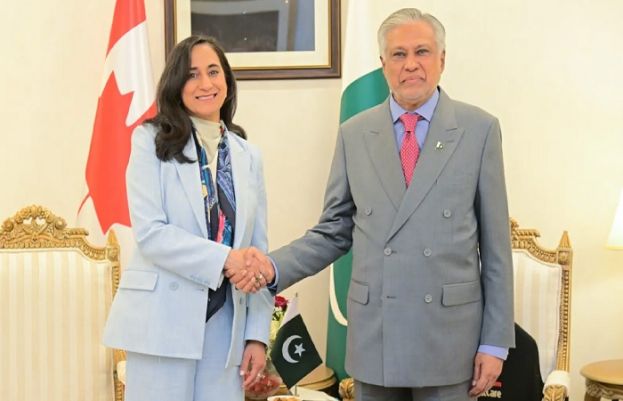 کینیڈین وزیر خارجہ سے اسحاق ڈار کا ٹیلیفونک رابطہ، علاقائی صورتحال پر تبادلہ خیال