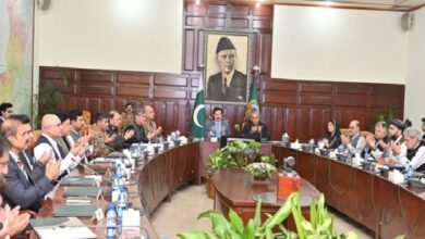 صوبے میں امن و امان کی بہتری کیلئے تمام دستیاب وسائل بروئےکار لائے جائیں گے، خیبر پختونخوا کی اپیکس کمیٹی کے اجلاس میں فیصلہ