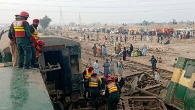 رحمان بابا ٹرین حادثے میں جاں بحق افراد کی تعداد 6 ہوگئی، 30 زخمی